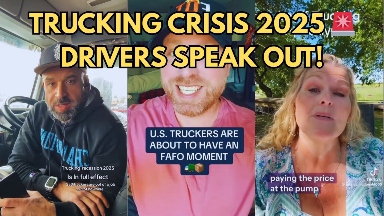 Truckers Sound the Alarm: How Tariffs & Politics Are Crippling the Industry