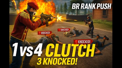 INSANE Free Fire Clutch! | Epic Kills & Pro Gameplay #freefire
