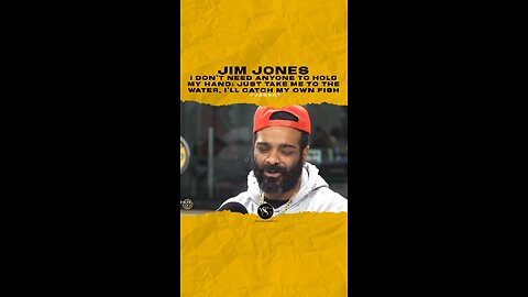 @jimjonescapo I don’t need anyone to hold my hand; just take me to the water, I’ll catch my own fish