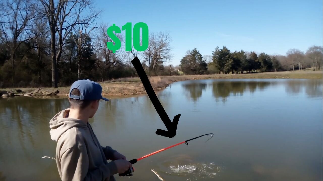 I Fished Multiple Species With Walmart's Cheapest Fishing Combo