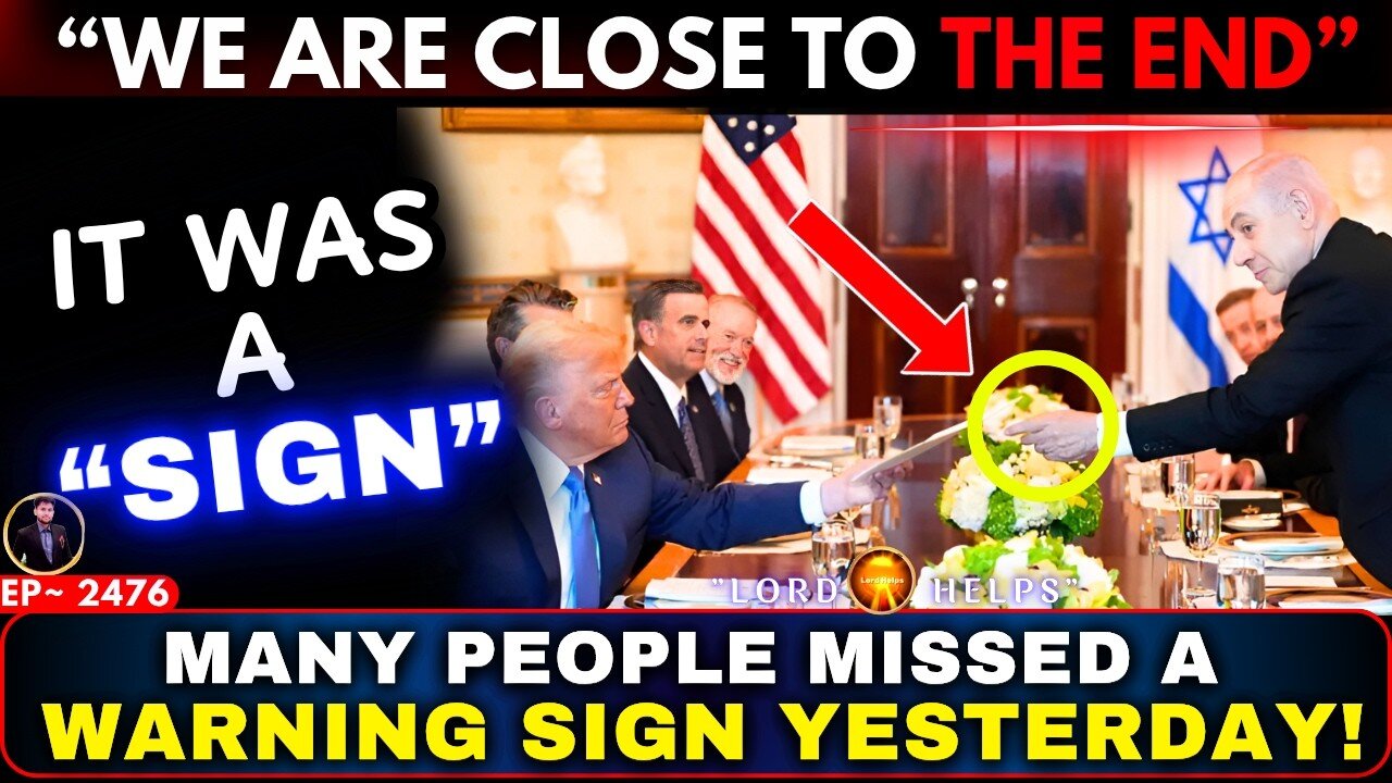 🔴TRUMP AND NETANYAHU JUST DID THIS ON CAMERA...👆Prophetic Word Today | God's Message Today
