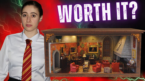 Neca & Department 56 Had A Baby: A Room With A View - Gryffindor Common Room Diorama Unboxing!