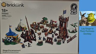 Unboxing & Building Lego 910045 Siege Encampment-Part 2
