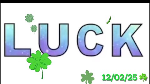 #LUCK #SynergyFoundation 12/02/25
