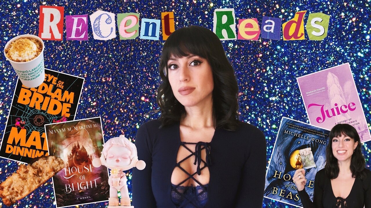 Curses, Cards, Cults & Creamy Lore | mood reading vlog | fantasy, nonfic,