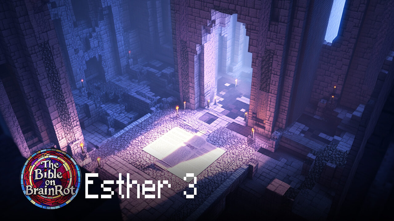 Esther 3 - “Haman’s Hate: The Plot to Annihilate” | The Bible on BrainRot