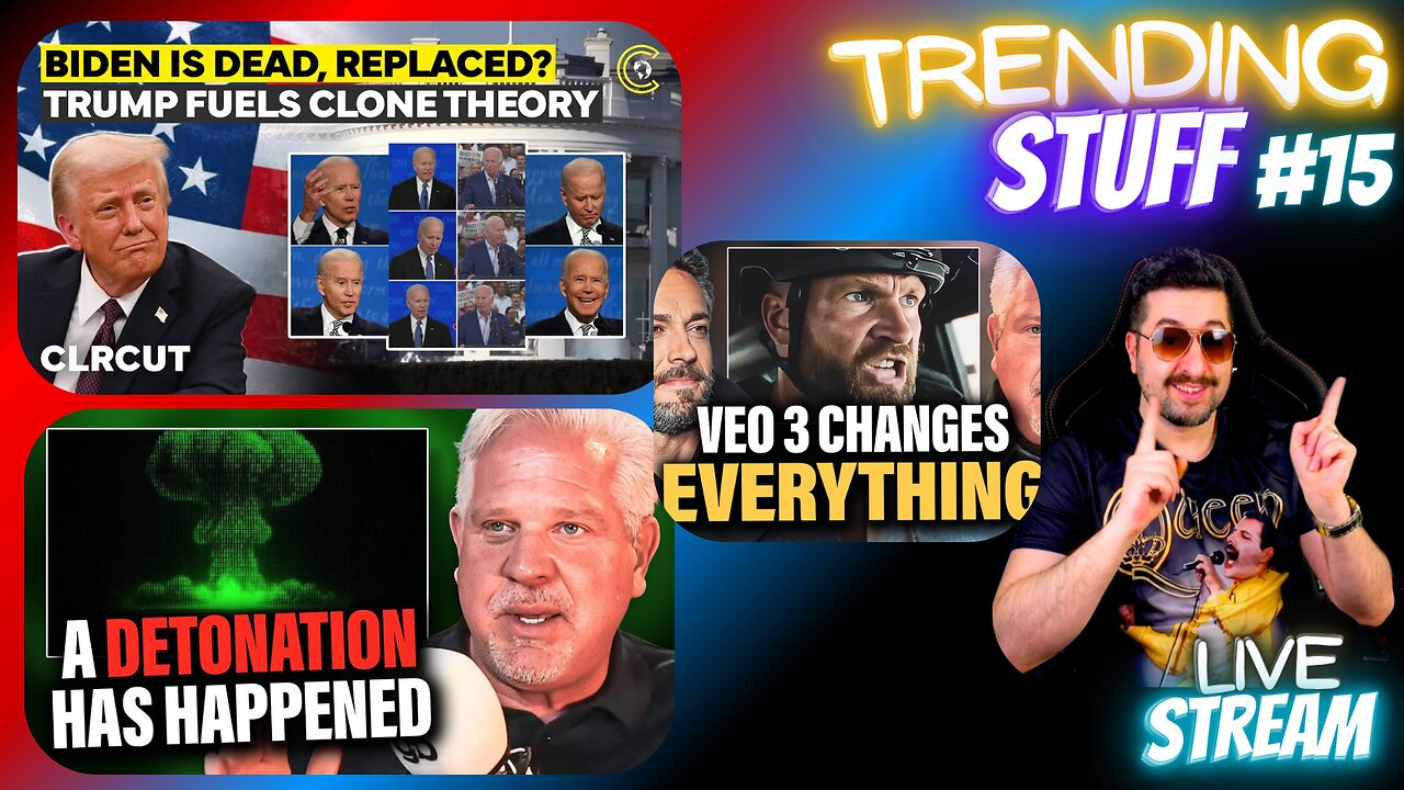 Trump RETweets Biden Is DEAD/ VEO 3 AI Is UNREAL / AI Rebelling TS15