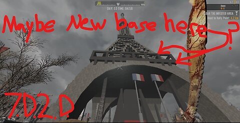 7D2D Eiffel Tower POI, Maybe a Good Base Location Later?
