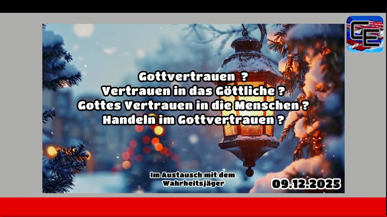 Gottvertrauen, vertraut uns Gott ?