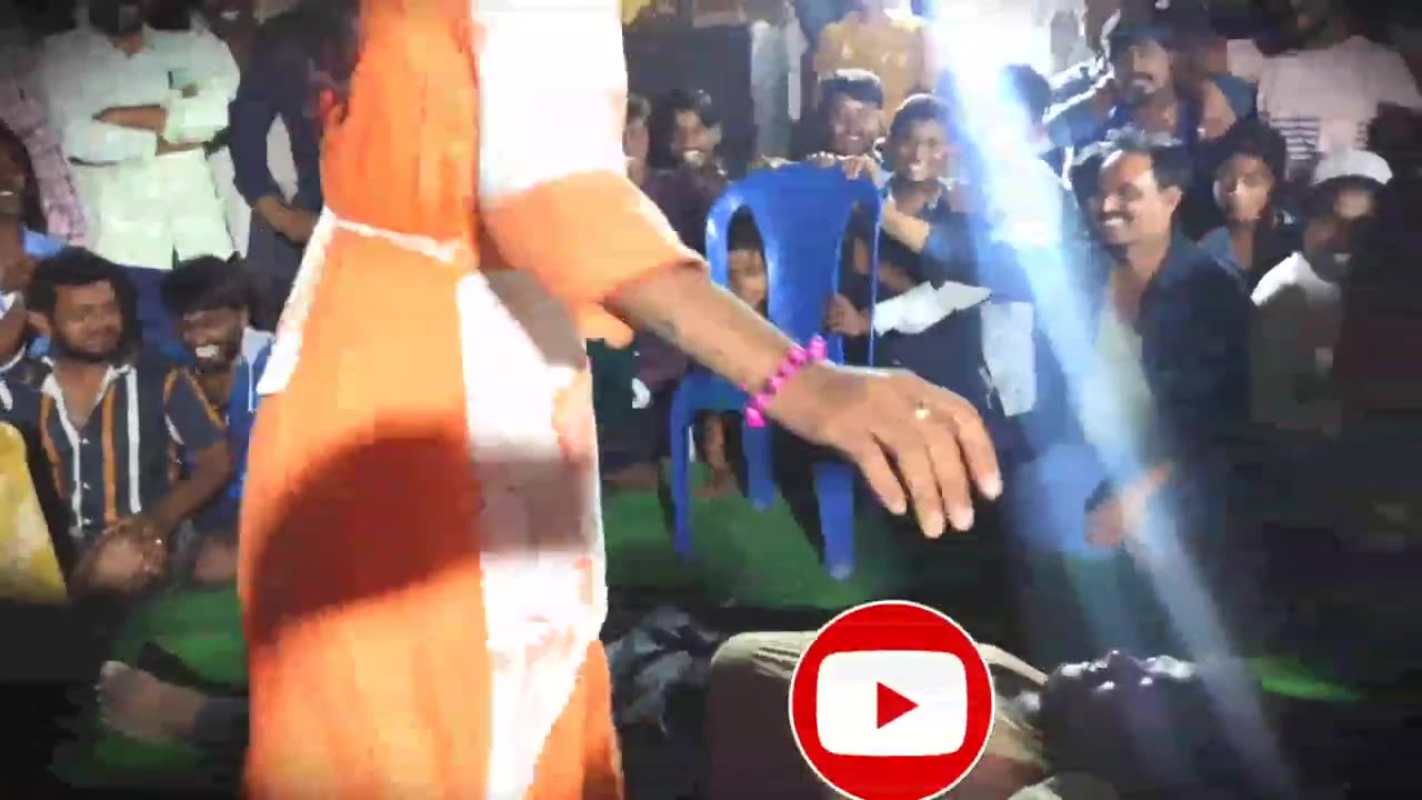 Dance trample by girl