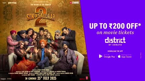 Son Of Sardaar 2 - OFFICIAL TRAILER | Ajay Devgn & Mrunal Thakur | Vijay Kumar Arora | 25th July