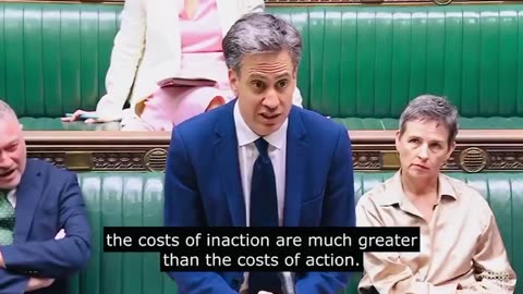 UK’s Ed Miliband Can’t Answer Basic Questions on Net Zero—“The Costs of Inaction Are Greater”