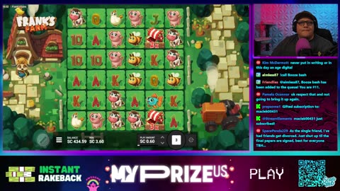 Live On Myprize! You Can Play Along!