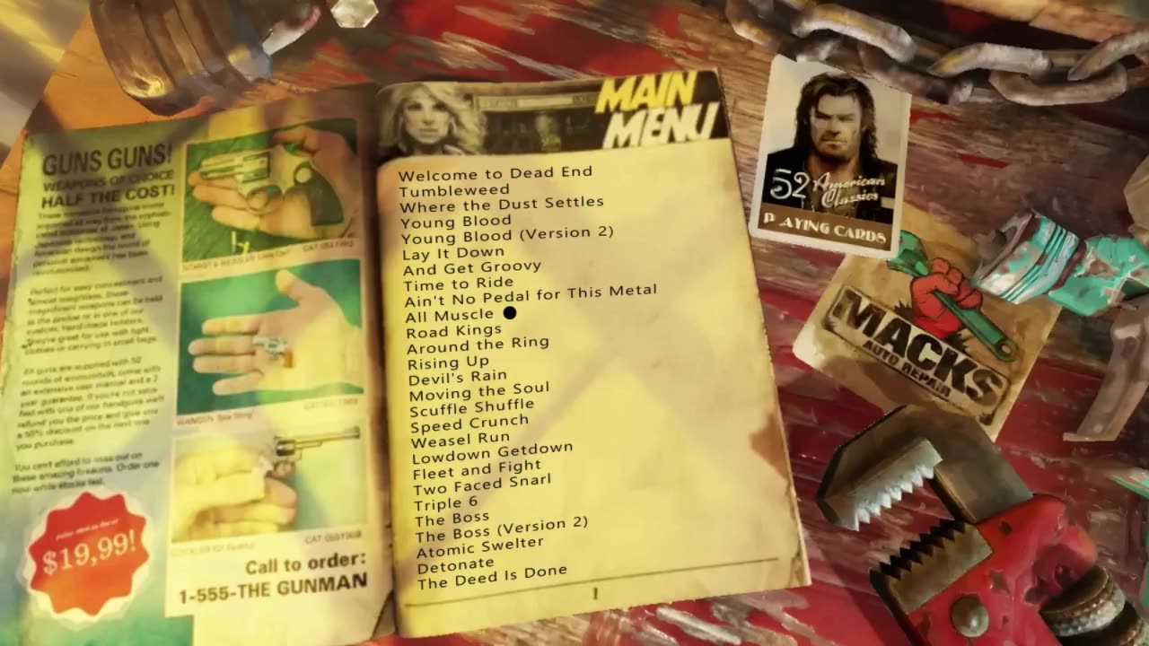 Ride to Hell: Retribution Music Soundtrack