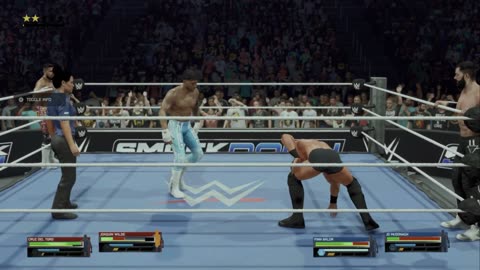 WWE 2k25 5 Universe Mode Two on Two Tag Team