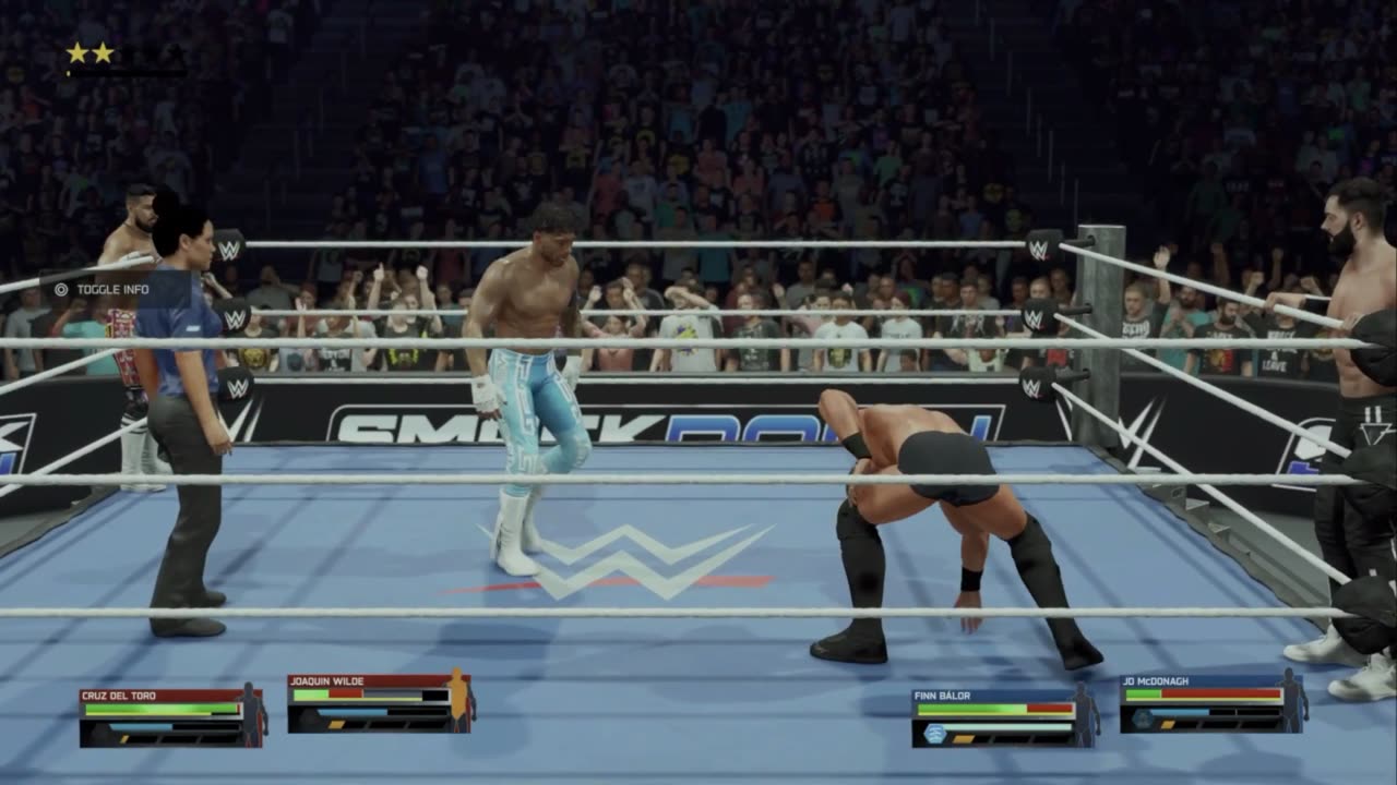 WWE 2k25 5 Universe Mode Two on Two Tag Team