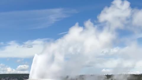 Old Faithful Geyser Yellowstone
