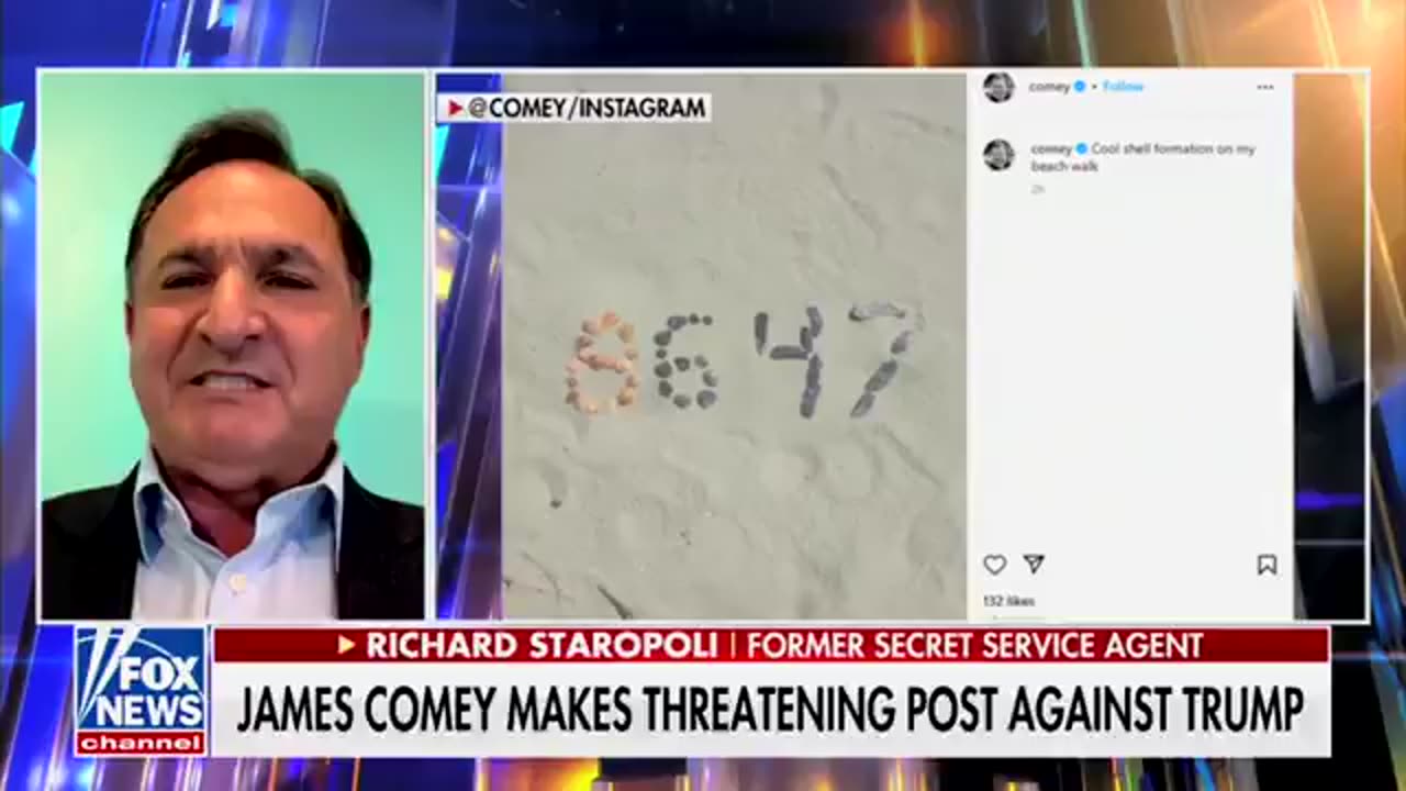 Former SS Agent says it’s absolutely BULLSHIT that James Comey did not know what it was he posted.
