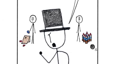 Sticky Shorts: What Are You Doing (Stick-y Humor Comic Video)