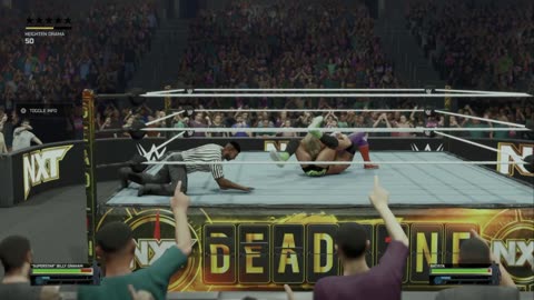 wwe 2k25 132 universe Superstar Billy Graham VS Batista