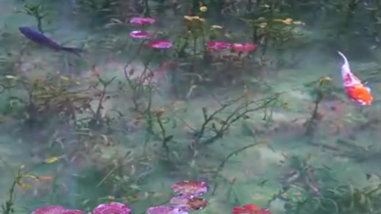 Monet's Pond in Seki City, Gifu Prefecture, is a hidden gem in Japan. Known for crystal-clear waters