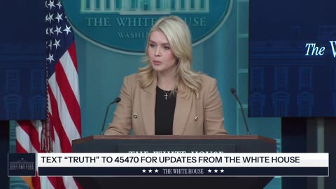 Press Secretary Karoline Leavitt Briefs Members of the Media, Jan. 15, 2026