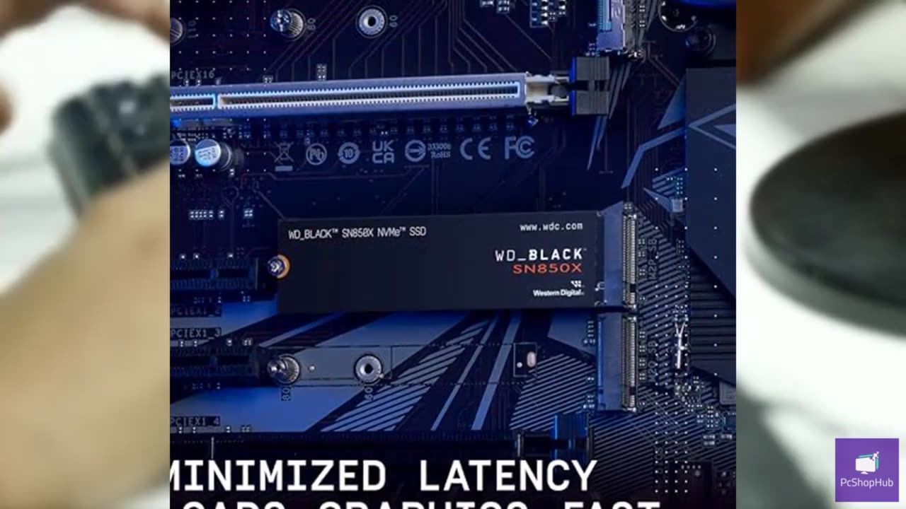 WD_BLACK 2TB SN850X NVMe Internal Gaming SSD Solid State Drive - Gen4 PCIe, M.2