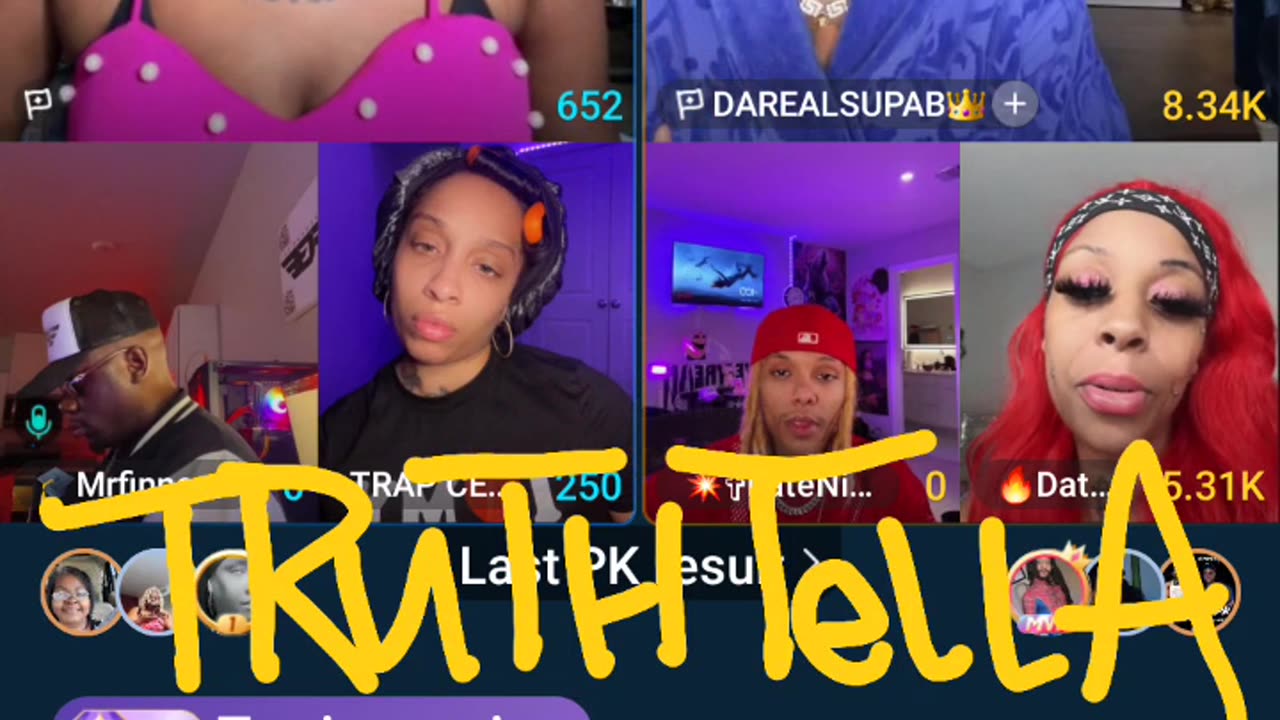 21BADBITCH TEAM PK WITH DAREALSUPABIHH, FINESSE, LATENIGHT, & TRAP CECE