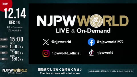 NJPW World Tag League 2025 Final 12-14-25
