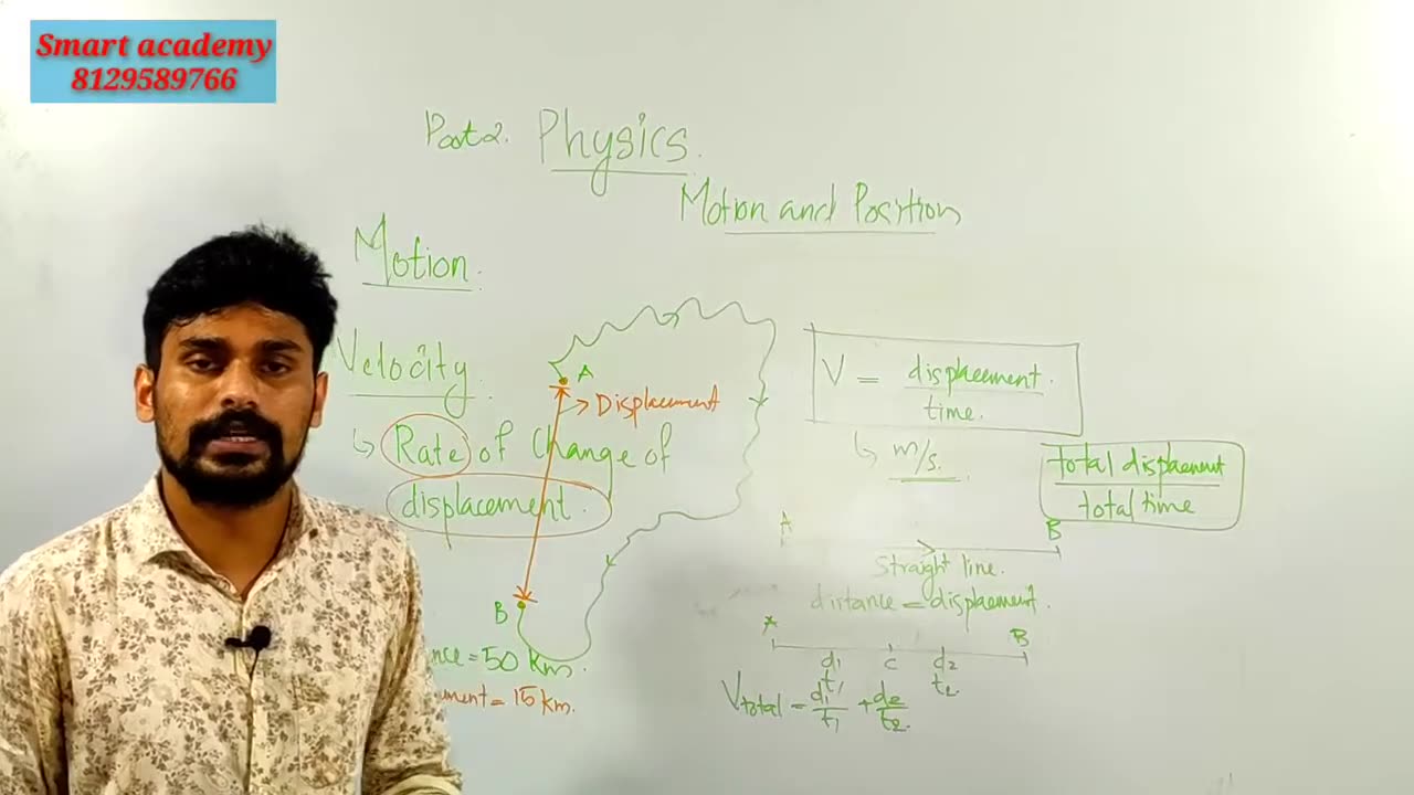 +2 Physics, Motion In A Straight Line, Part2