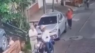 Atraco barrio Rosales, Floridablanca