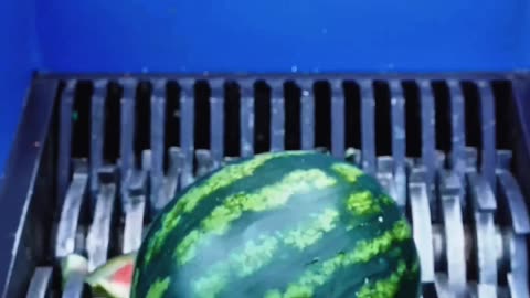 Satisfying Watermelon Shred Too Good to Look Away