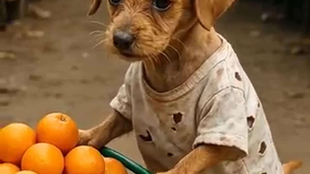 The poor dog was made fun of by his friends