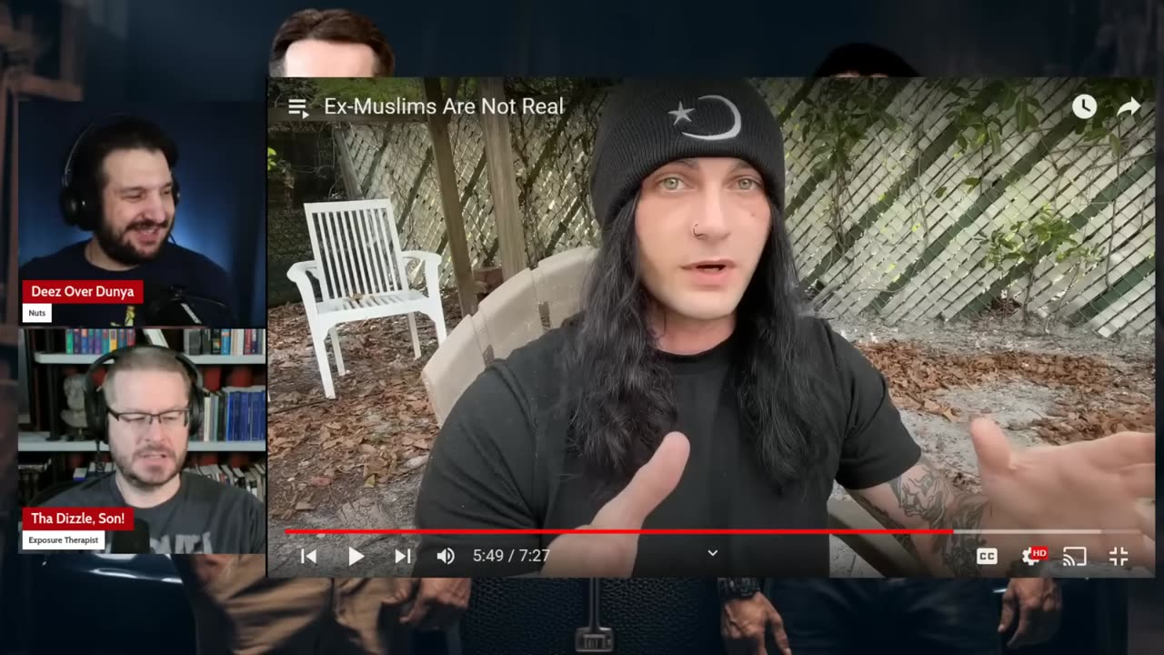 Crazy American Muslim TikTok Convert Talks to Demons and Insults Ex-Muslims