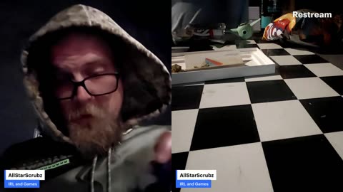 IRL sitting and smoking