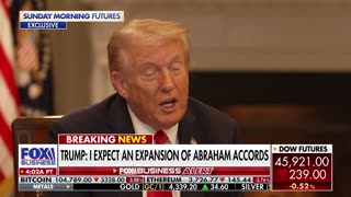Trump: Were Going To EXPAND Abraham Accords