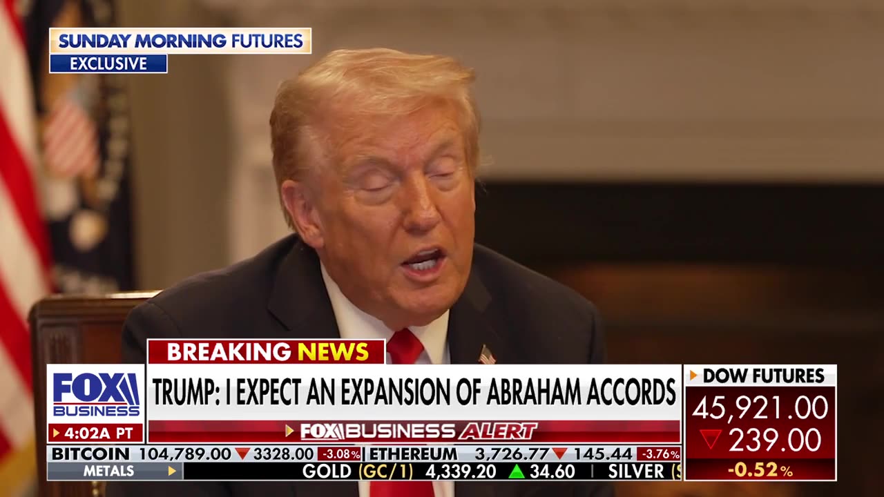 Trump: Were Going To EXPAND Abraham Accords