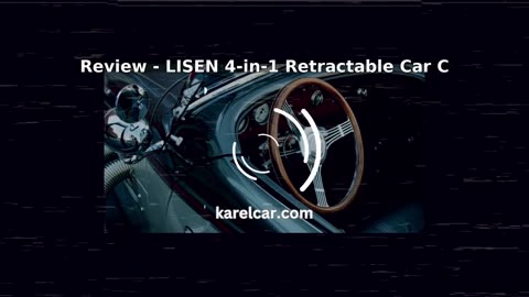 LISEN Retractable Car Charger, 69W USB C Car Accessories Adapter for iPhone 16 U