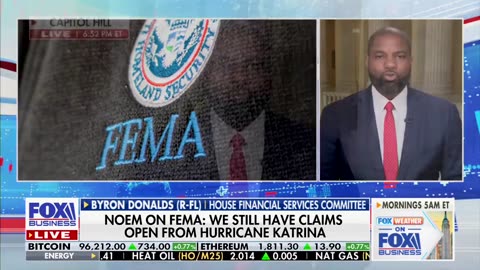 Byron Donalds Says He Knows Perfect Way To Fix FEMA