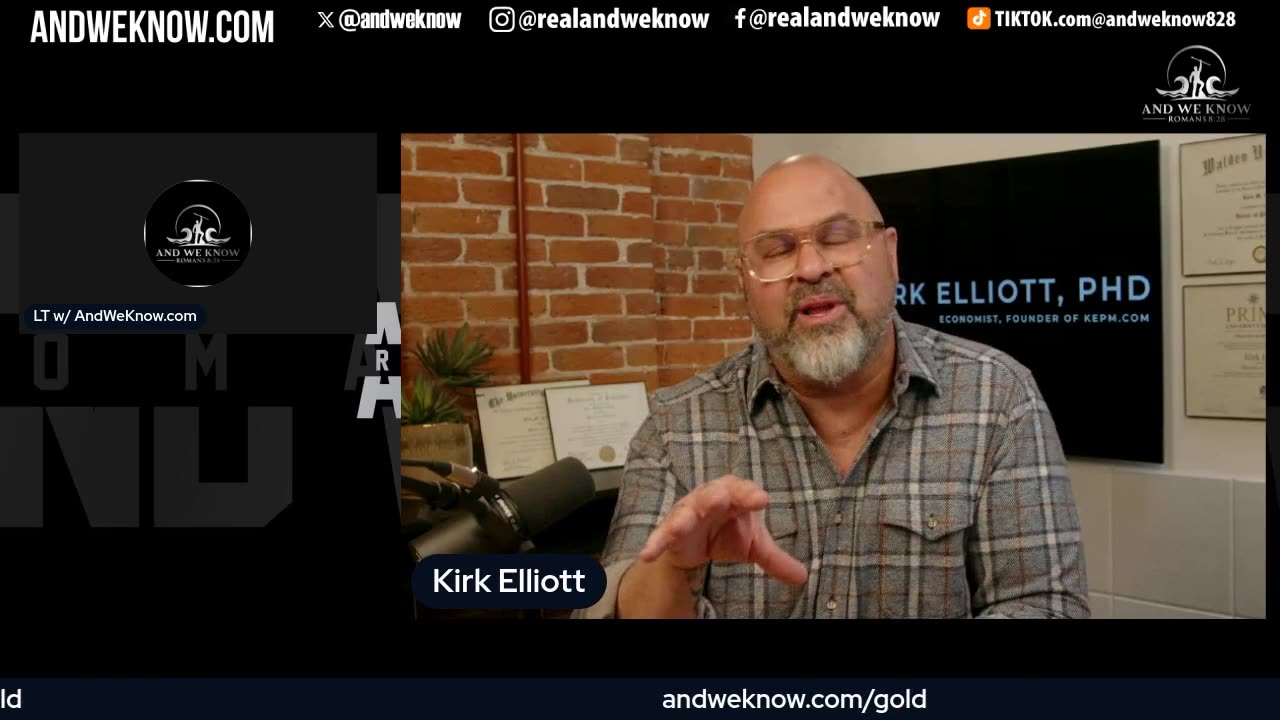 And We Know 5/3/25: Dr. Elliott answers the question about Silver & Gold.......