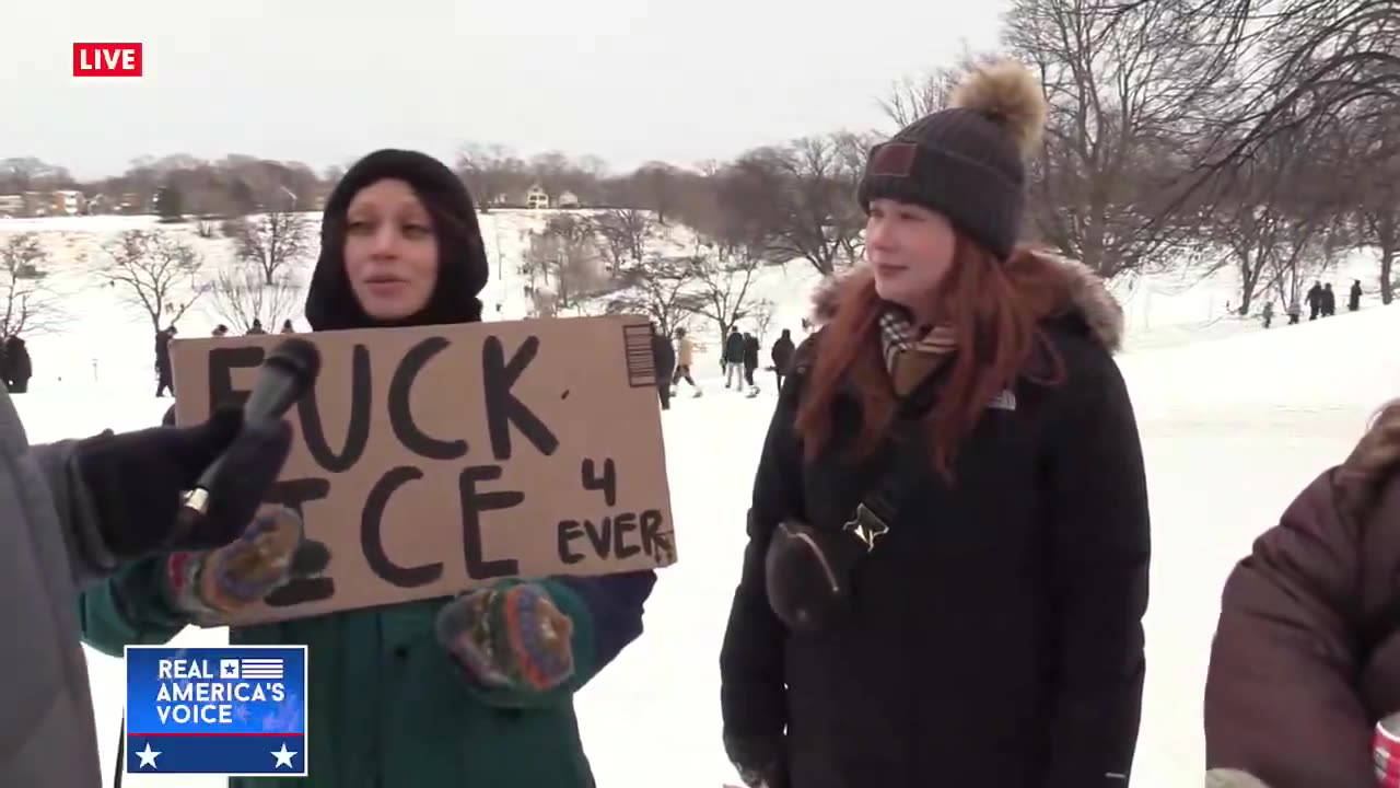 LIVE: ICE PROTESTERS CANNOT ANSWER THIS QUESTION...