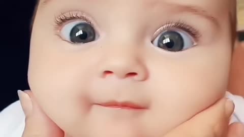 Cute baby with a smile