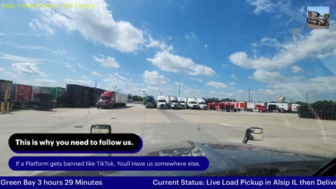 #971. Come along for the ride. Chicago IL delivery. Pickup in Alsip IL to Green Bay WI