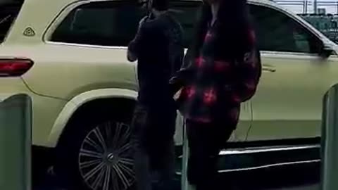 Cute girl In Car