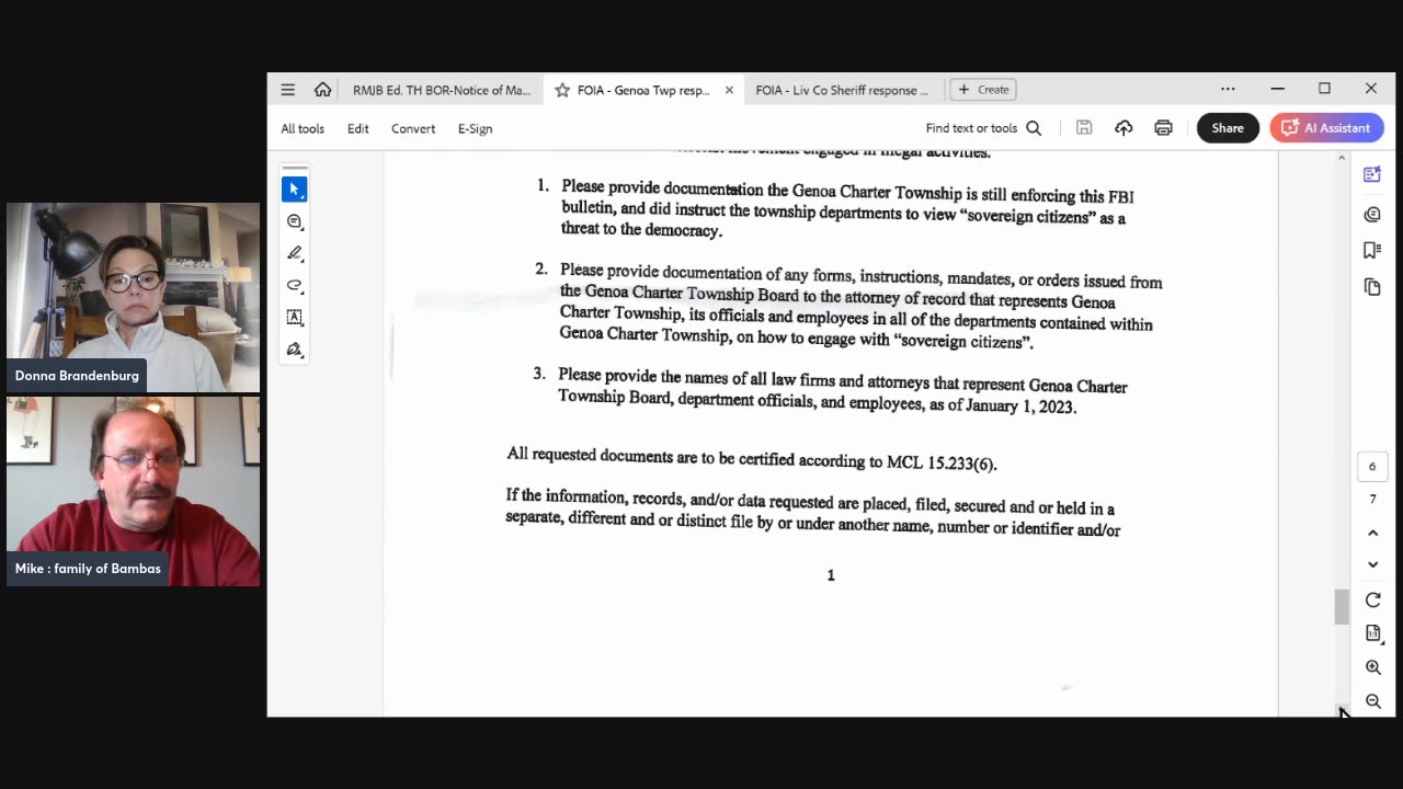 BNN (Brandenburg News Network) 5/13/2025 Lawful Defense & Pro Se Mike Bambas