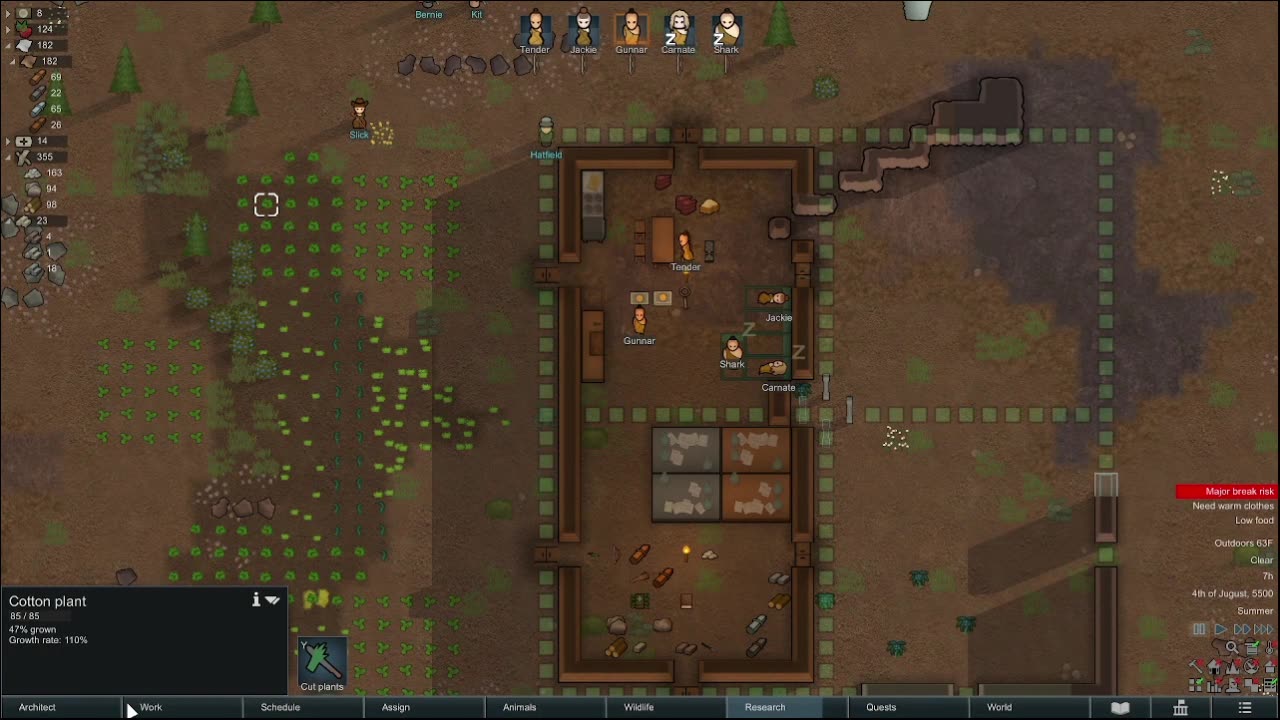Rimworld PermaDeath Randy Commitment Losing is Fun Ep 1