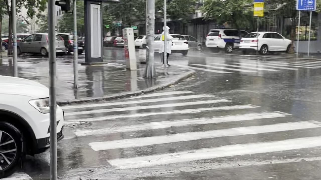 Rainy day in Belgrade…😅☔️