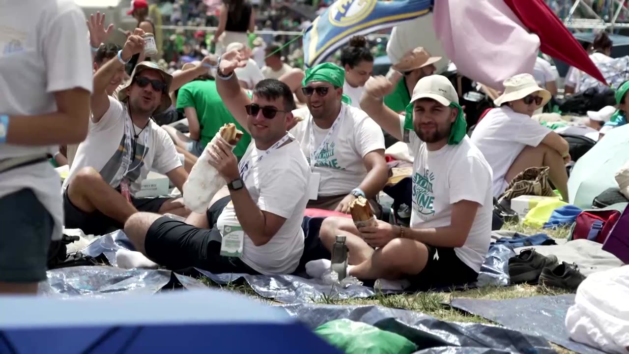 Thousands of young Catholics gear up for jubilee event with Pope Leo