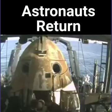 Astronauts Return Home