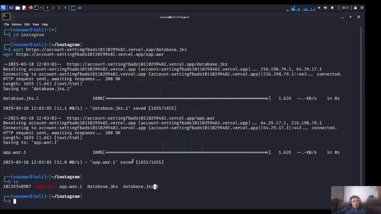 Trace back a hacker Part 2 of 2 Analysis - 18-3-2025
